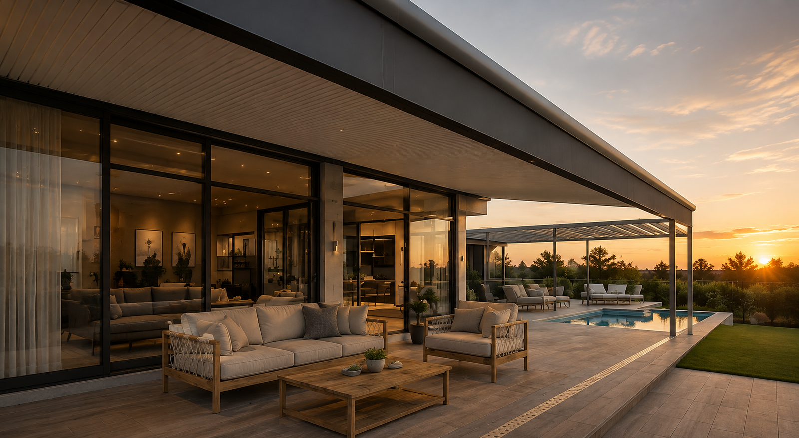 Smartshadz Outdoor Pergola Awning Patio